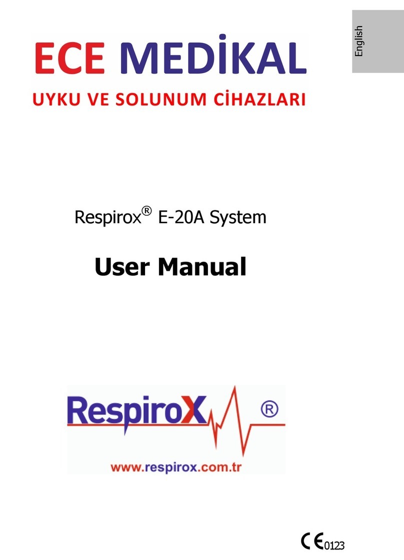 Respirox E-20A user manual