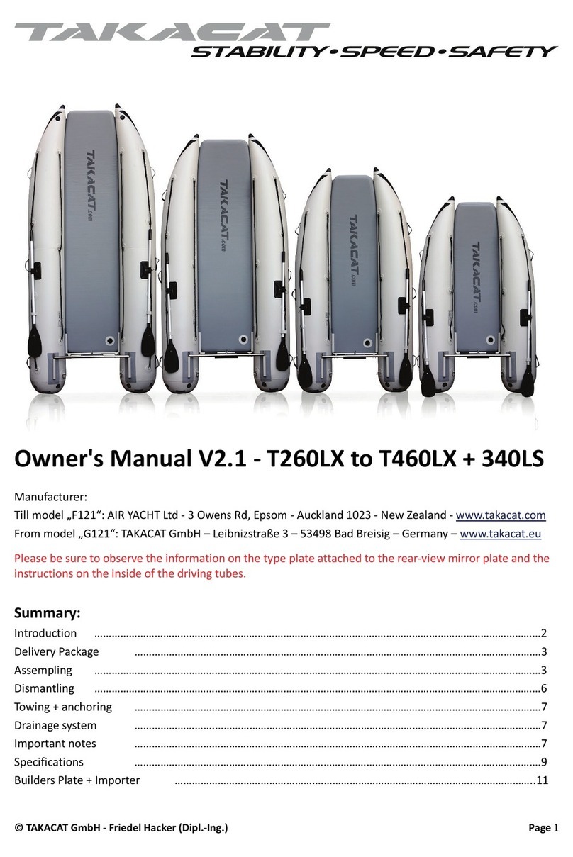 TAKACAT T260LX User manual TAKACAT T260LX User manual