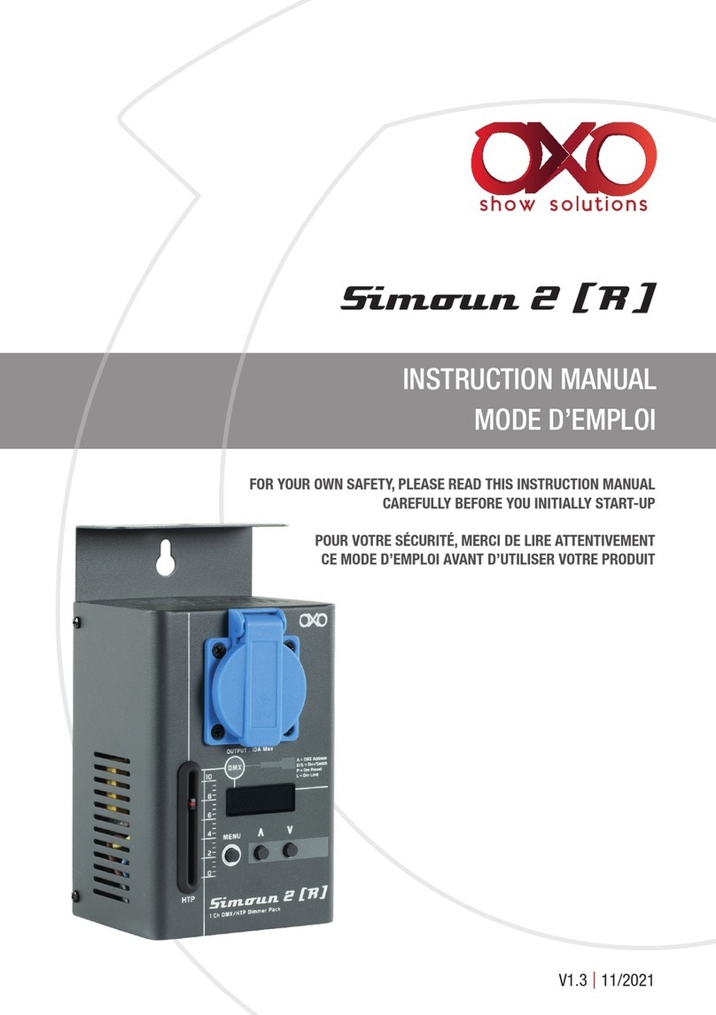 OXO Simoun 2 R User manual