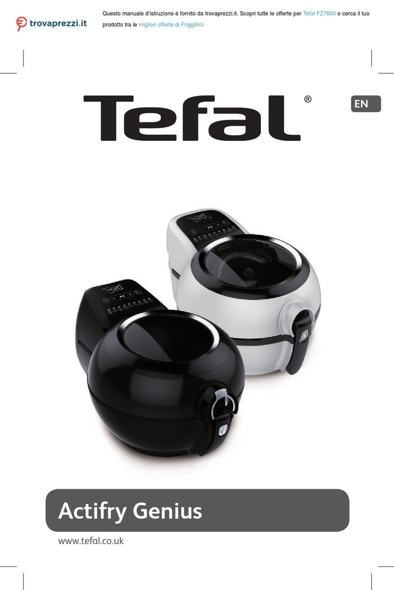 TEFAL Actifry Genius FZ7600 User manual