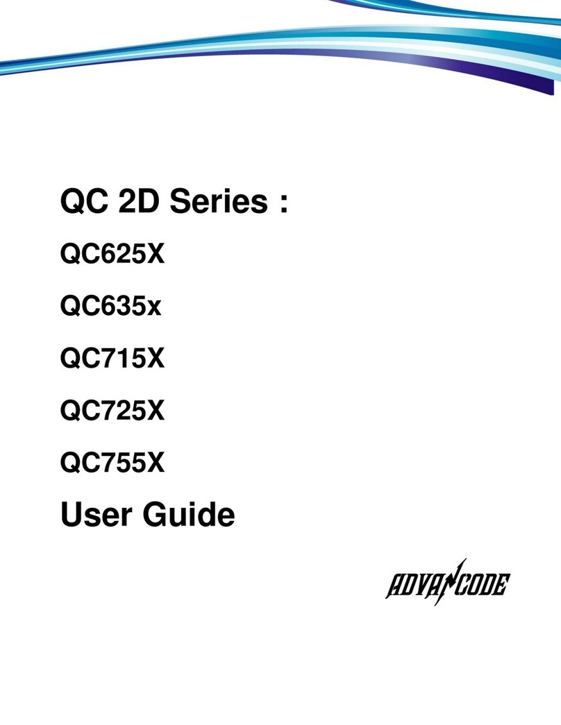 Advancode QC 2D Series user guide