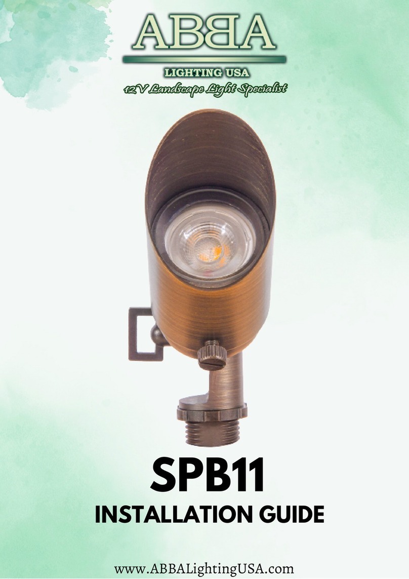 ABBA SPB11 installation guide