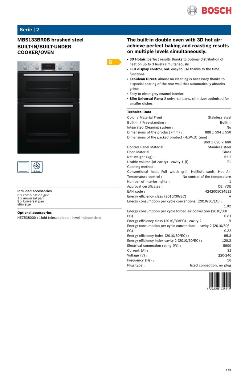 Bosch MBS133BR0B User manual