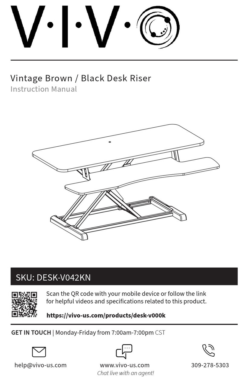 Vivo DESK-V042KN instruction manual Vivo DESK-V042KN instruction manual