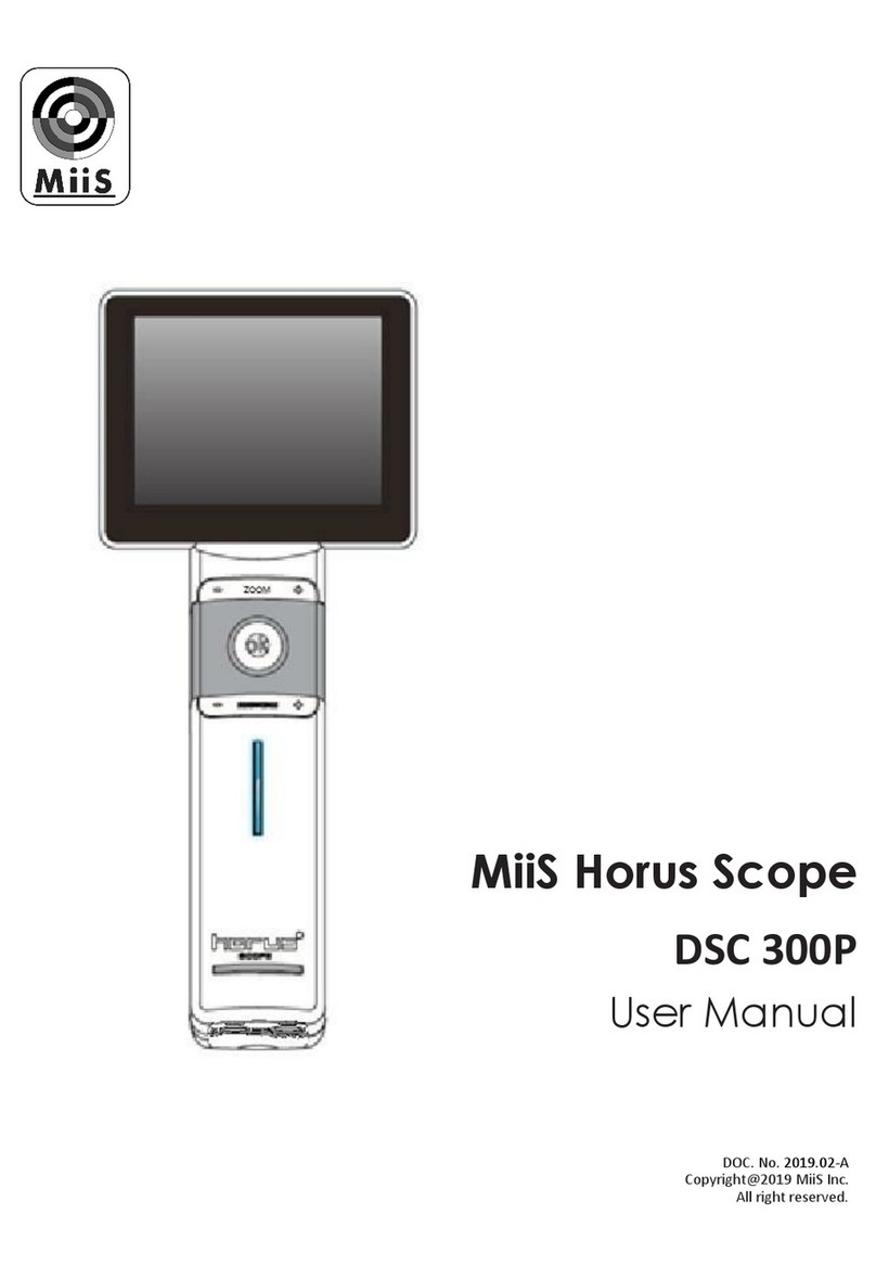 MiiS Horus Scope DSC 300P user manual