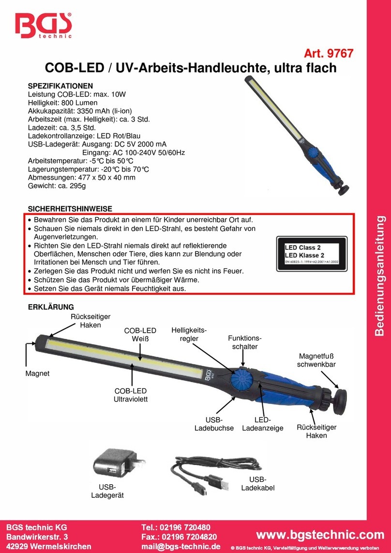 BGS technic 9767 instruction manual