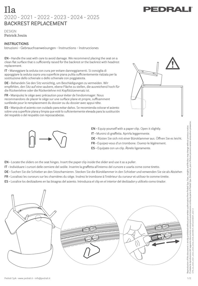 Pedrali Ila 2020 instructions