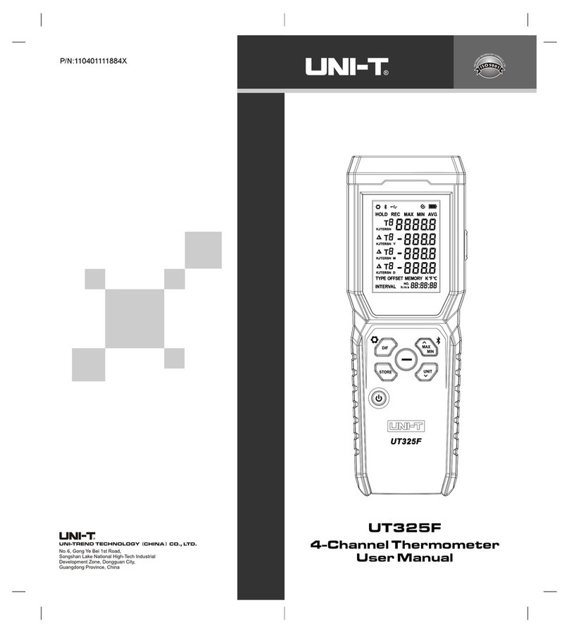 Unit UT325F user manual