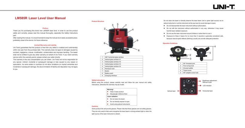 Unit LM585R user manual