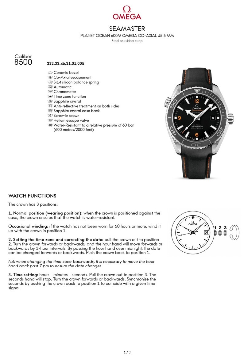 Omega 232.32.46.21.01.005 User manual