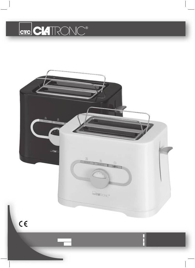 Clatronic TA 3384 instruction manual