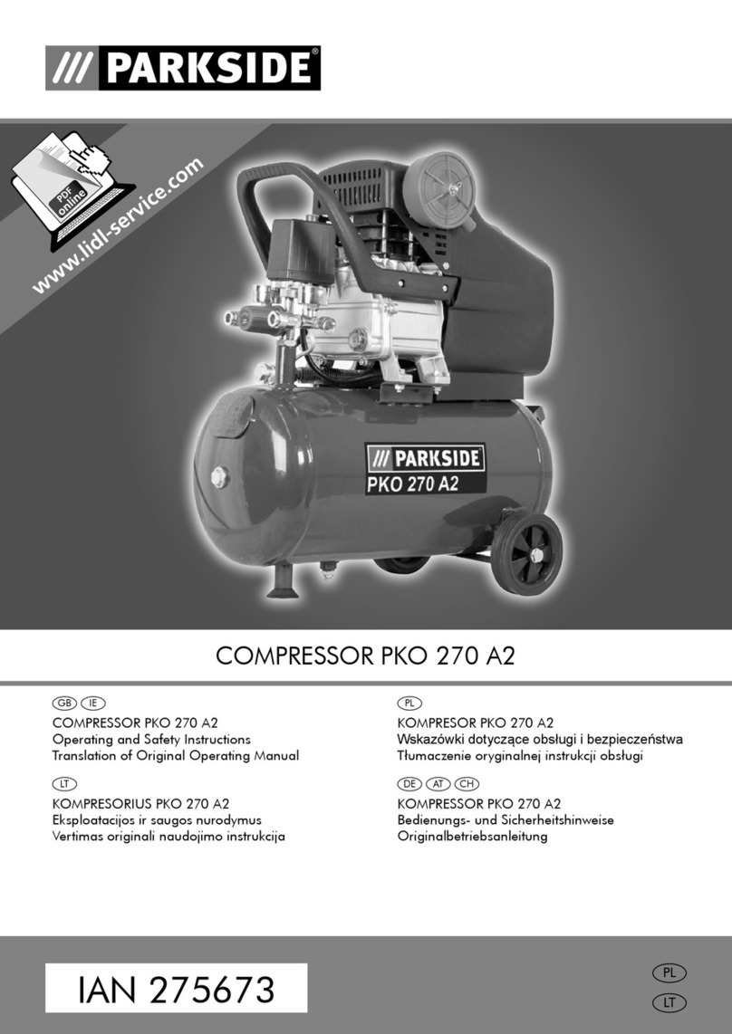 Parkside PKO 270 A2 User manual