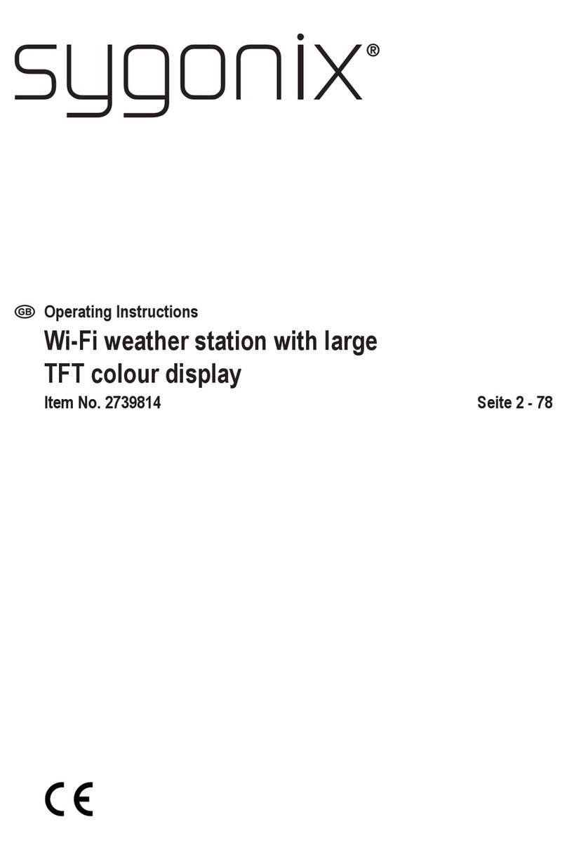 Sygonix 2739814 operating instructions