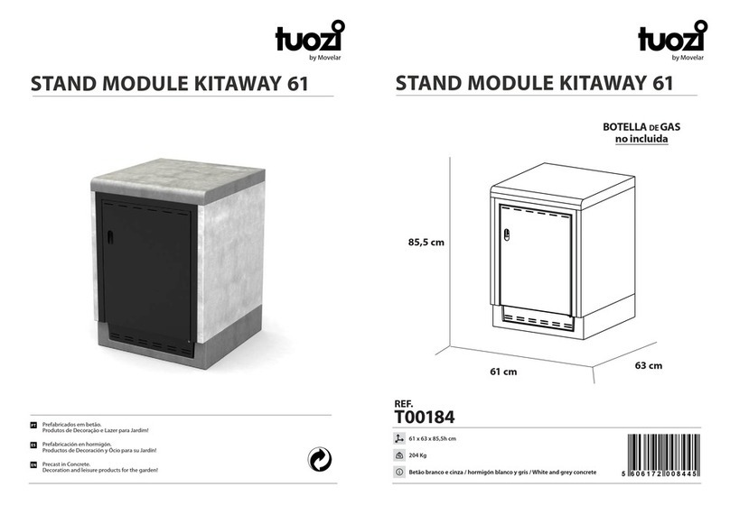 Movelar tuozi KITAWAY 61 User manual