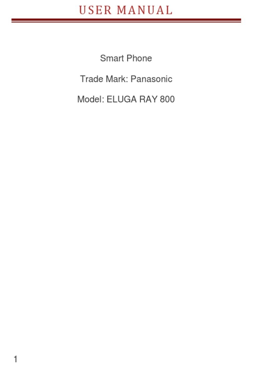 Panasonic ELUGA RAY 800 User manual