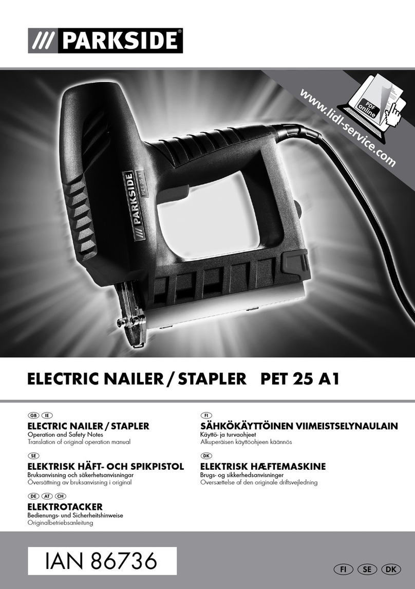 Parkside PET 25 A1 User manual