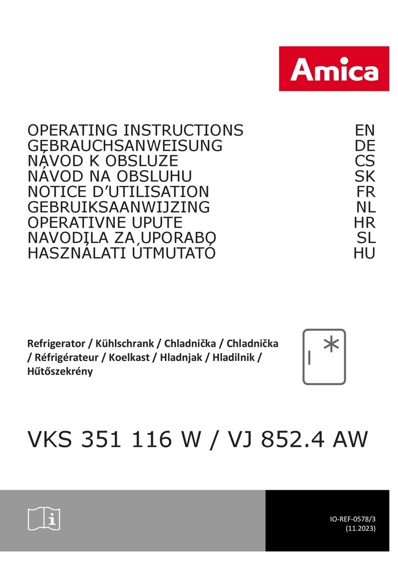 Amica VJ 852.4 AW User manual Amica VJ 852.4 AW User manual