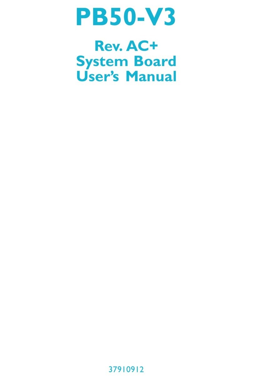 DFI PB50-V3 User manual