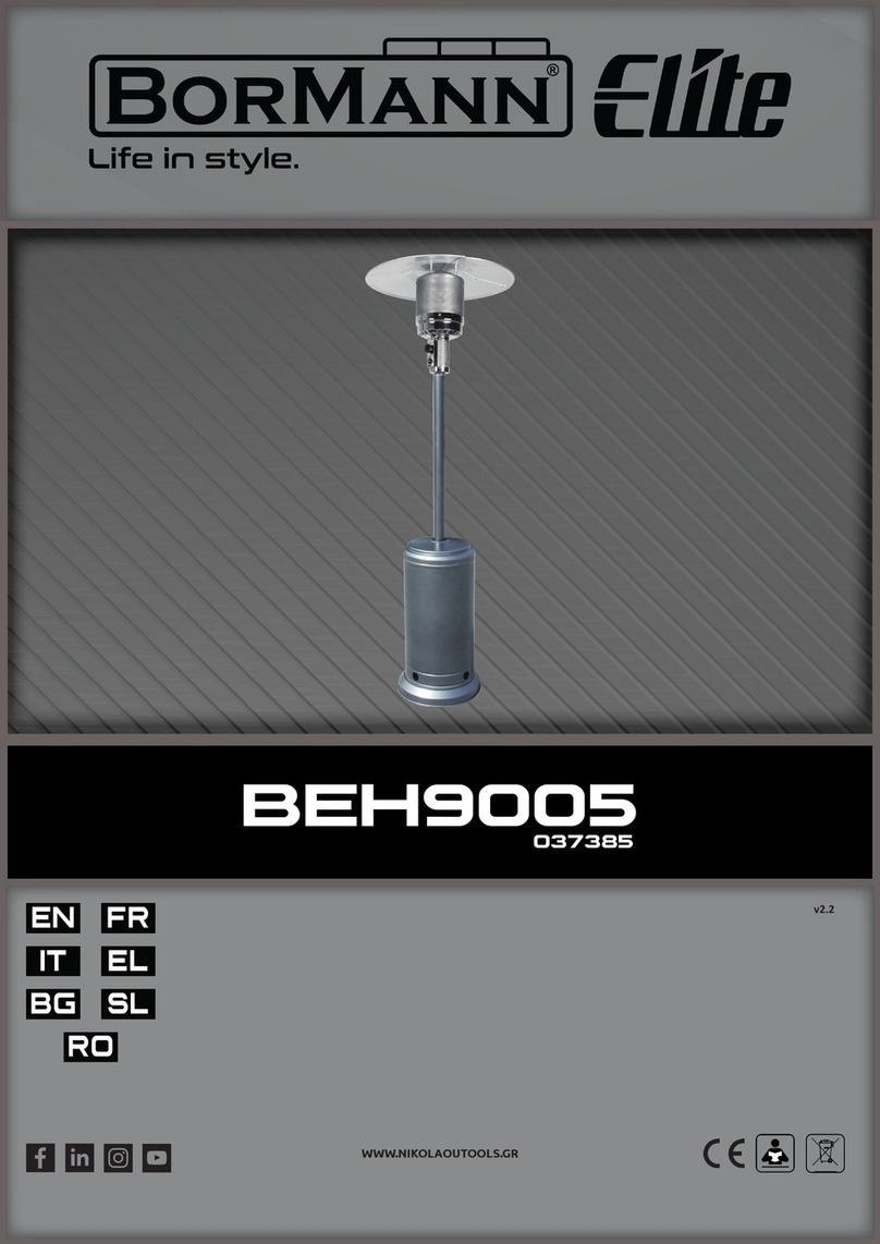 BorMann Elite BEH9005 User manual