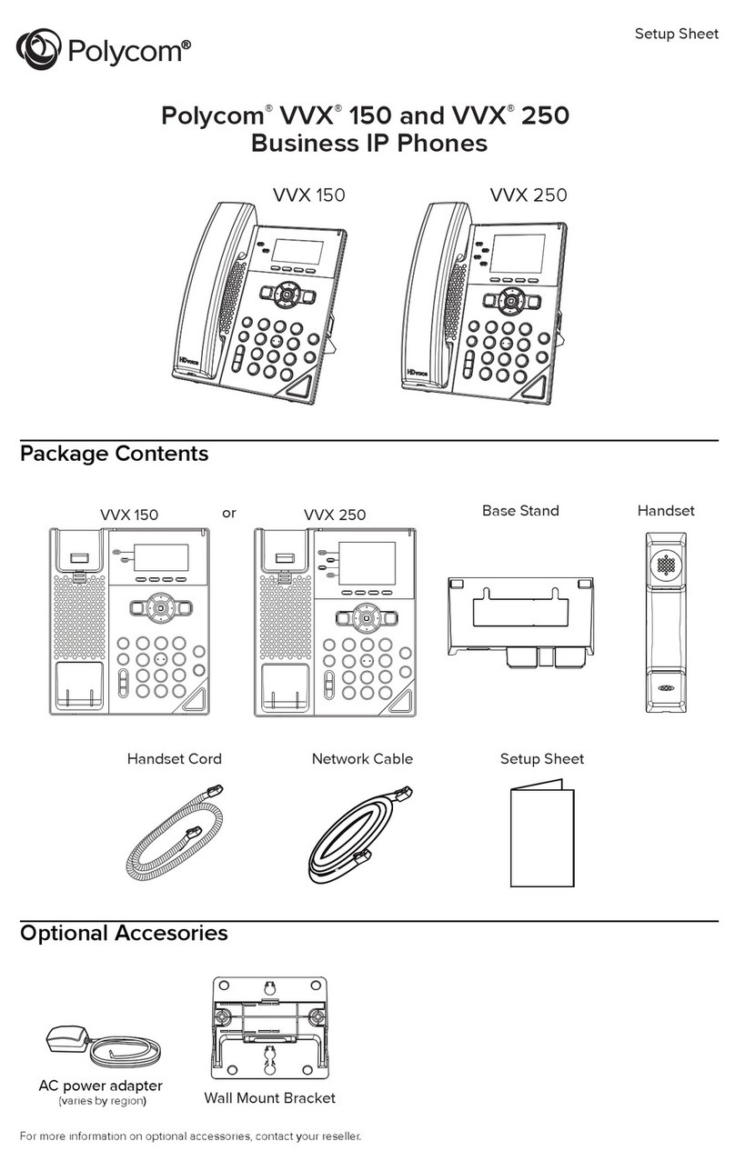 Polycom VVX 150 Manual