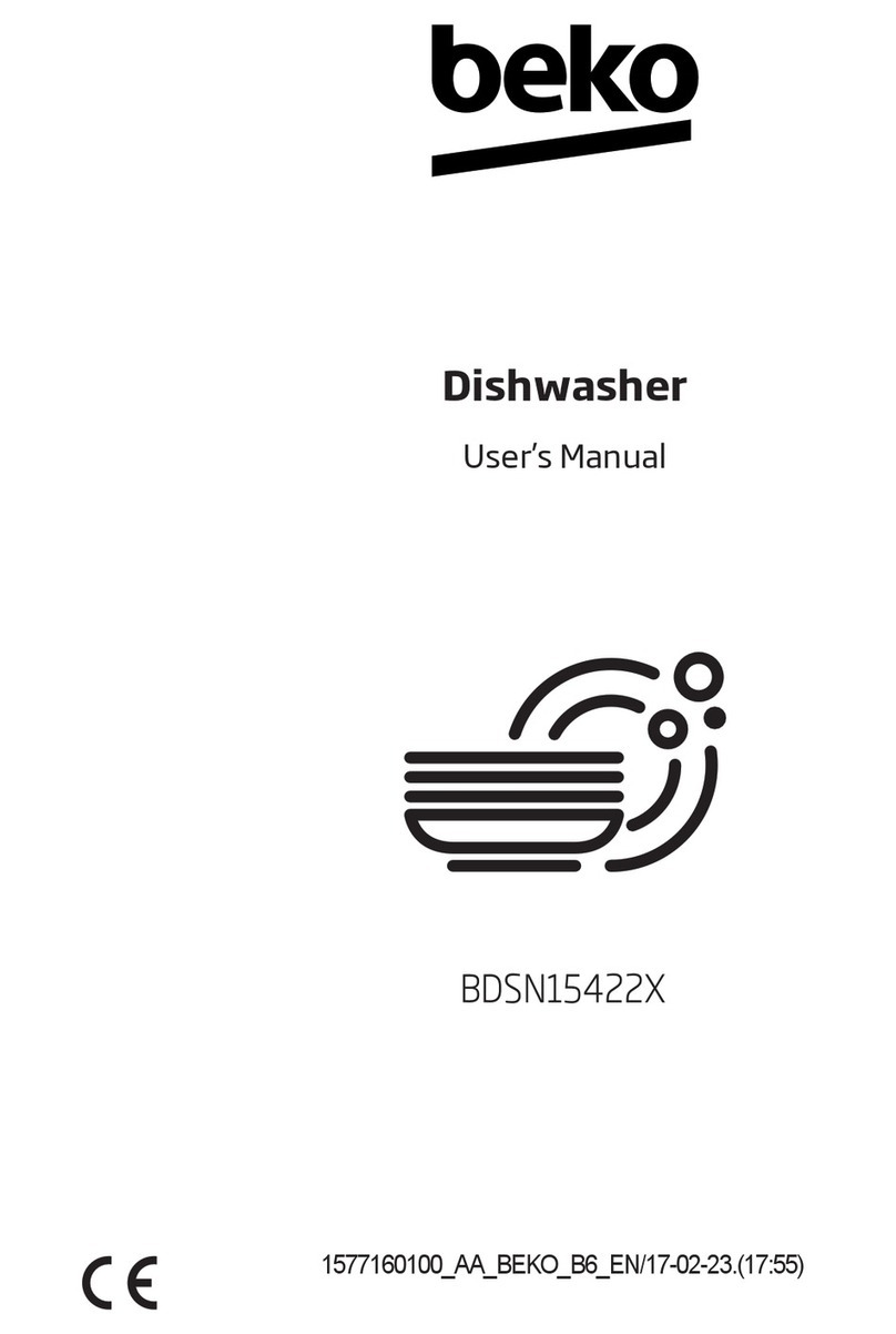 Beko BDSN15422X User manual Beko BDSN15422X User manual