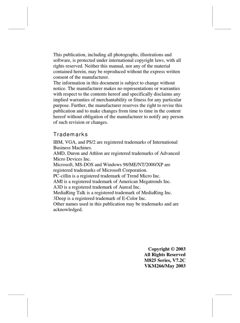 ECS Electronics L7VMM3 1.0 manual