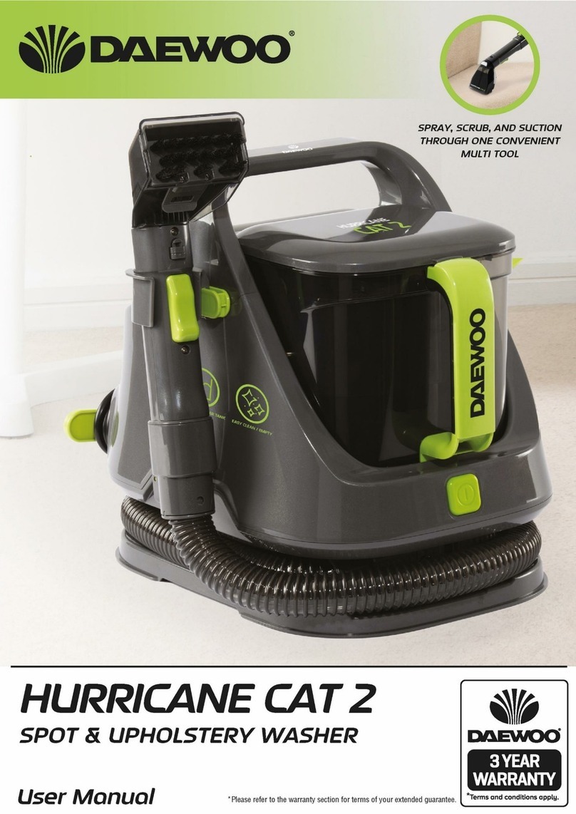 Daewoo HURRICANE CAT 2 User manual