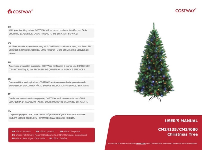 Costway CM24135 User manual