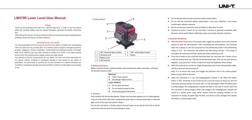 Unit LM575R User manual