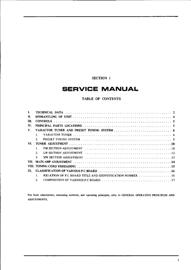 Akai AA-1010L Service manual
