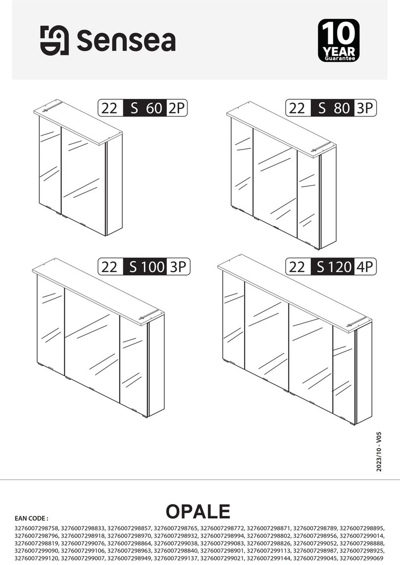 Sensea OPALE 22 S 60 2P User manual