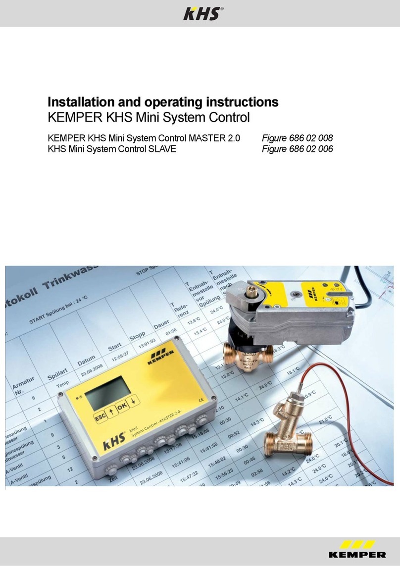 Kemper KHS Mini System Control User manual