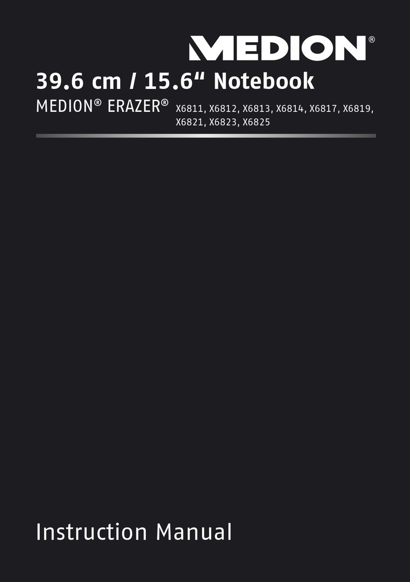 Medion ERAZER X6812 instruction manual