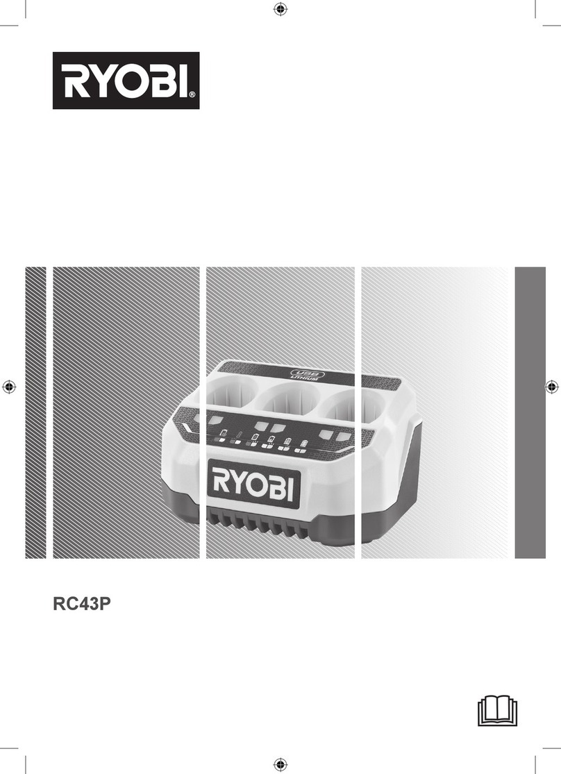 Ryobi RC43P User manual