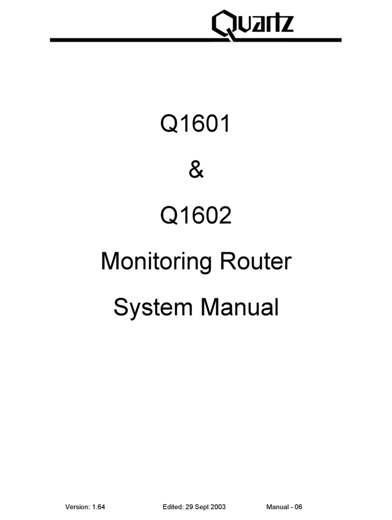 Quartz Q1601 System manual