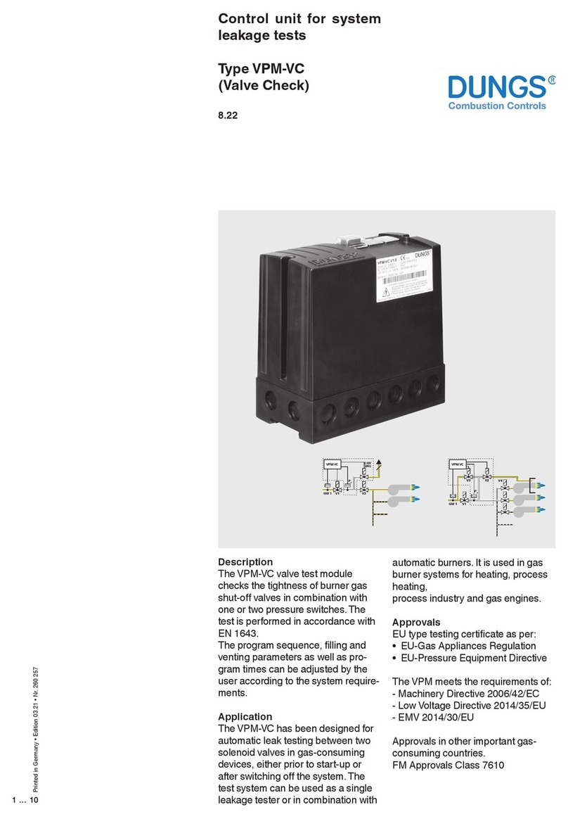 Dungs VPM-VC User manual