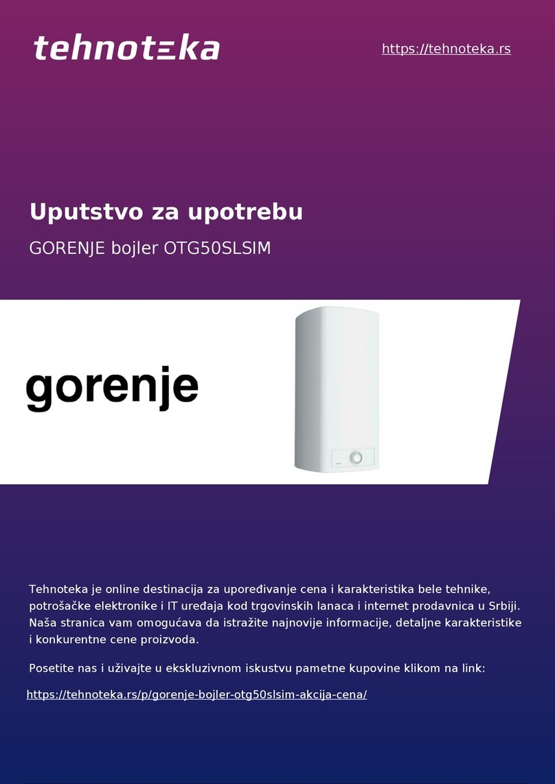 Gorenje OTG 50 SLSIM Instructions for use