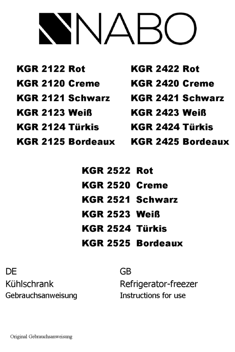 NABO KGR 2122 User manual