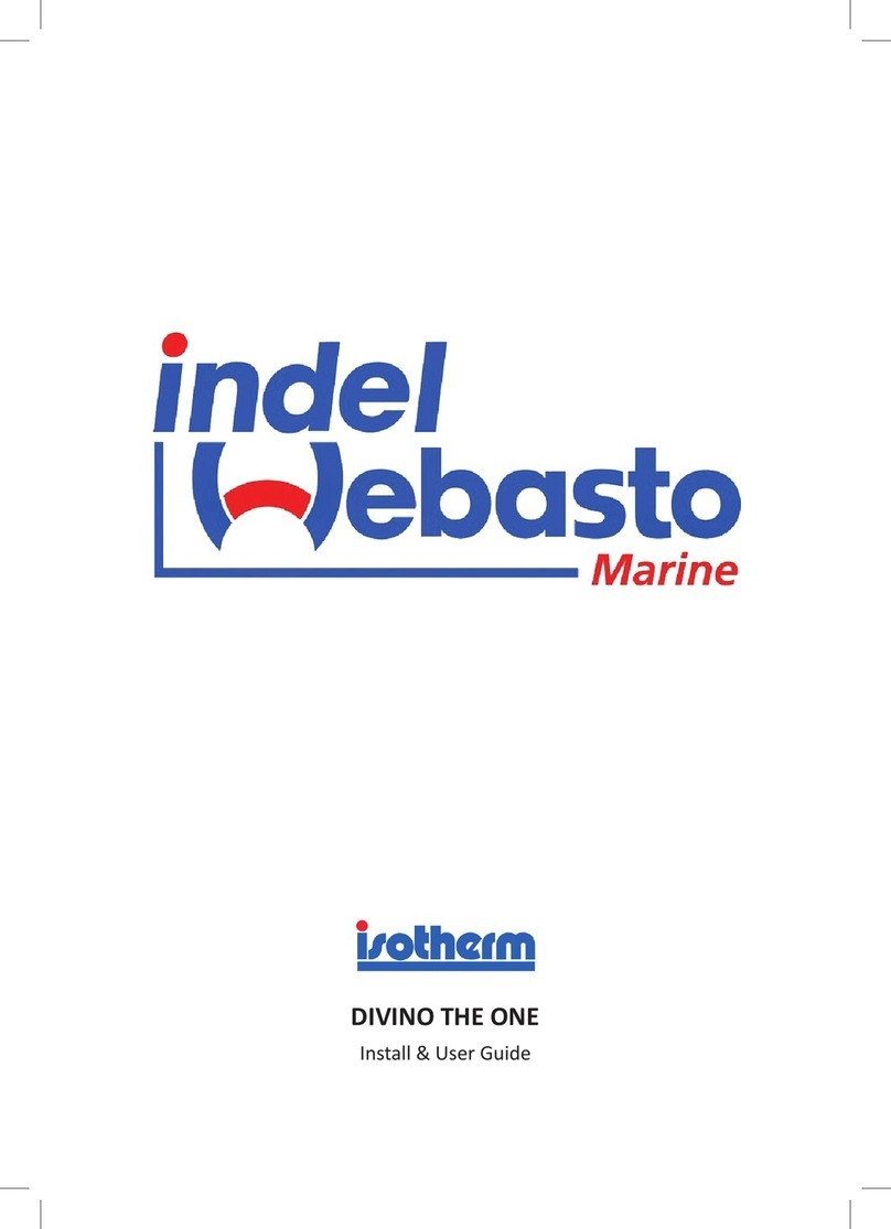 Indel Webasto isotherm DIVINO THE ONE User manual