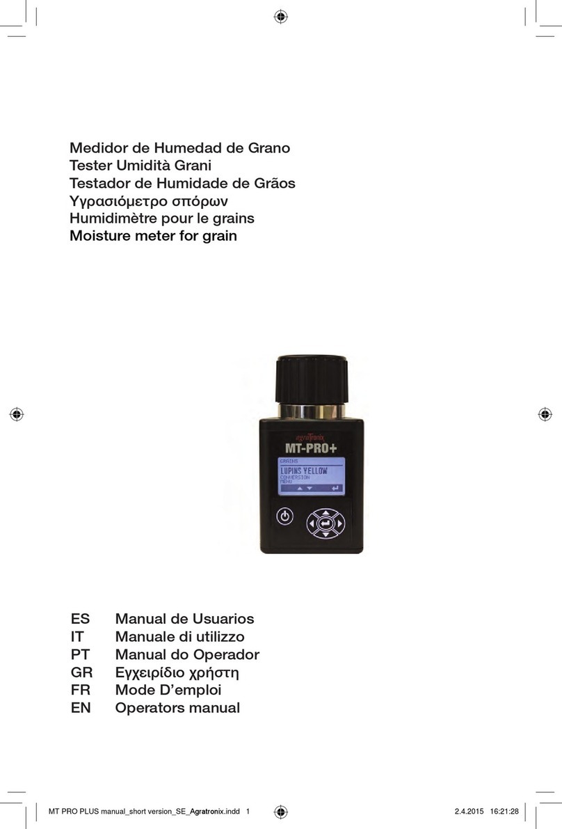 agratronix MT-PRO+ Operator's manual