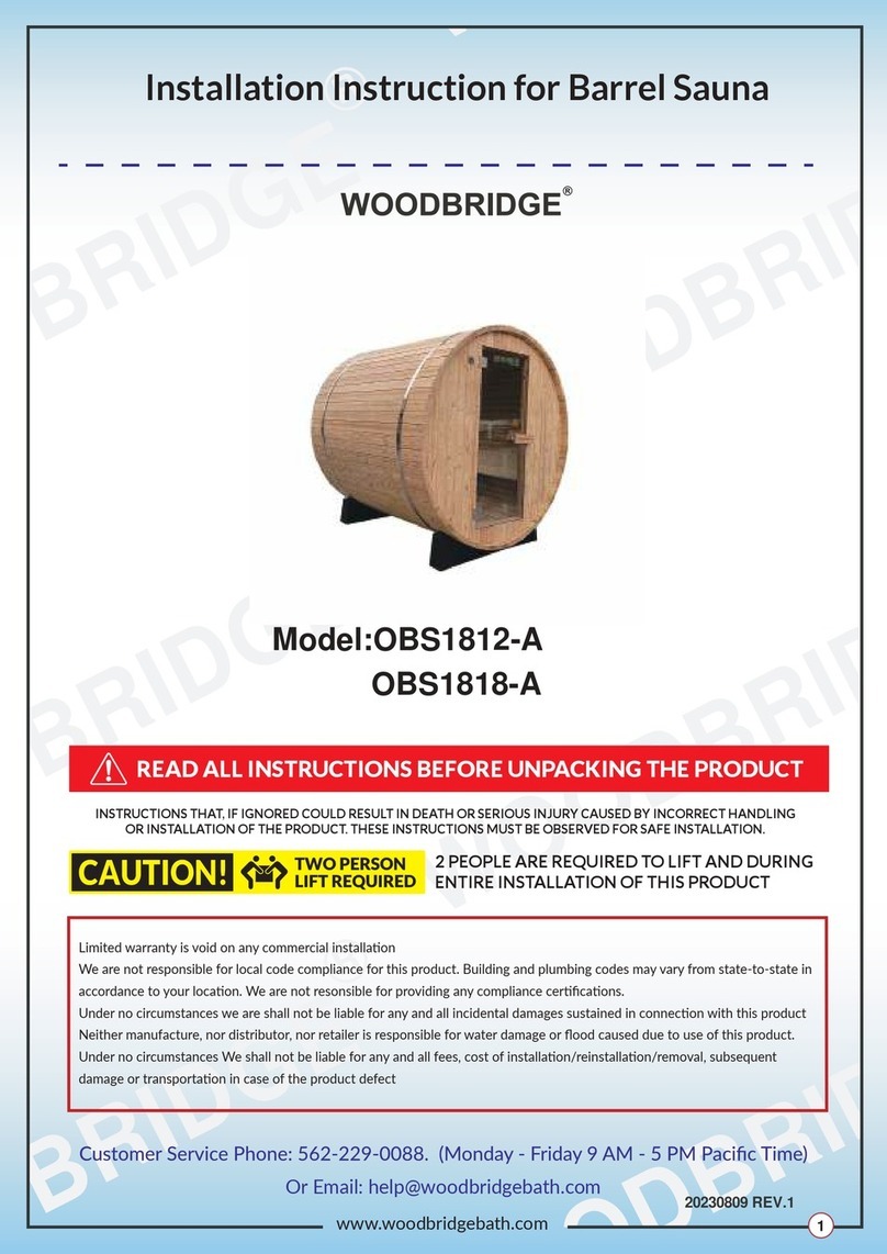 Woodbridge OBS1812-A Installation instruction Woodbridge OBS1812-A Installation instruction