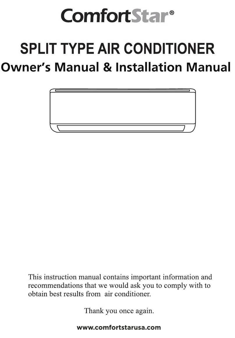 Comfort Star CIP12CA-L Repair manual