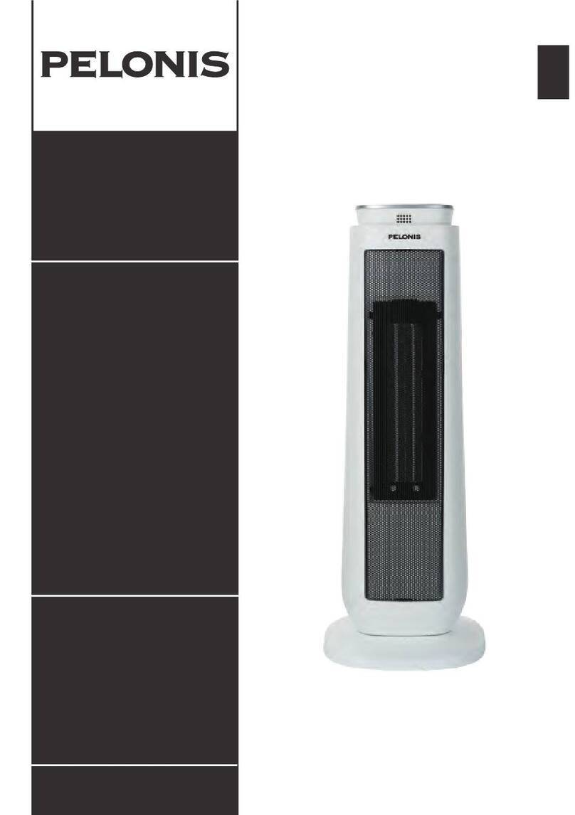 Pelonis PHTPU1501WC User manual