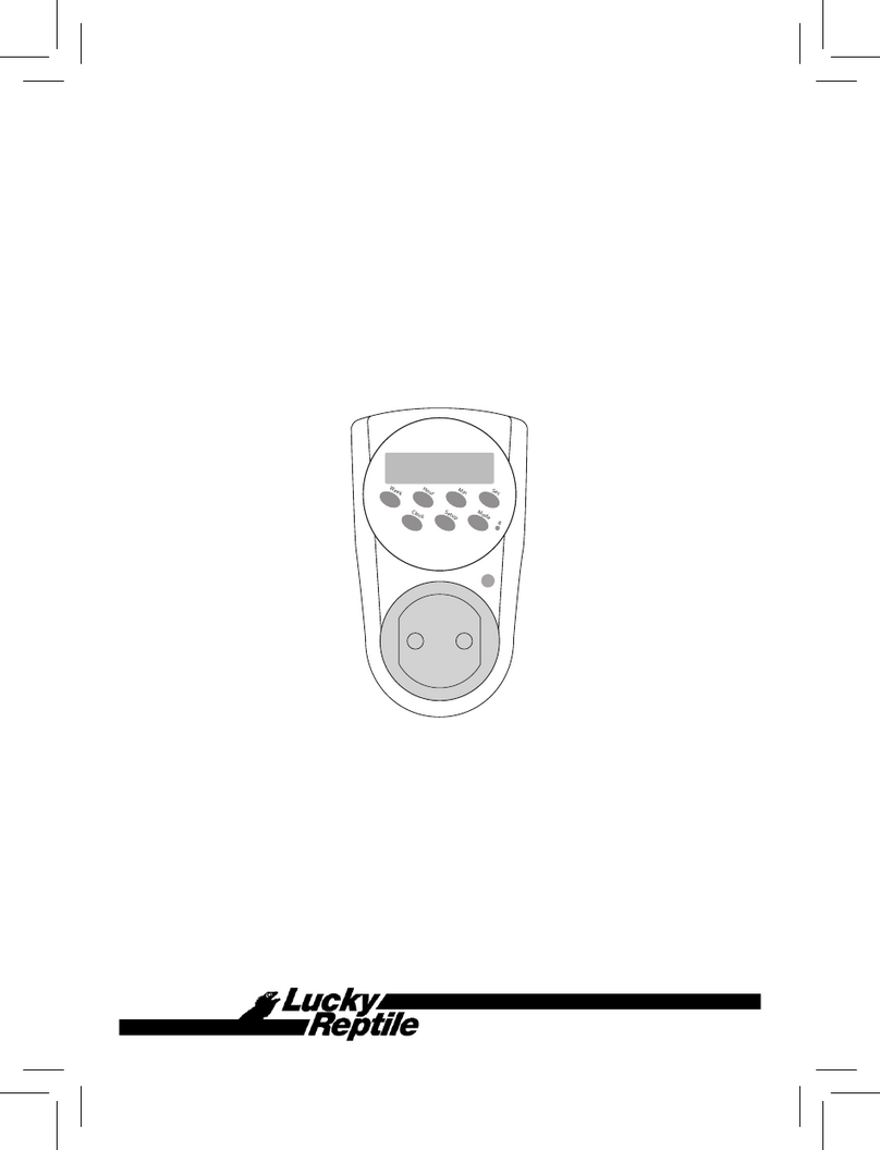 Lucky Reptile PRO-Timer II Operating instruction Lucky Reptile PRO-Timer II Operating instruction