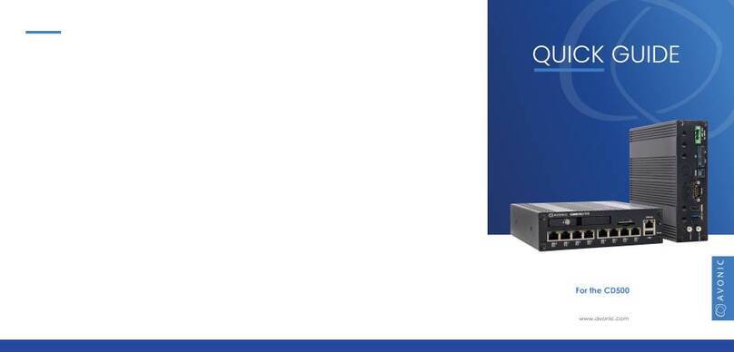 Avonic CD500 quick guide