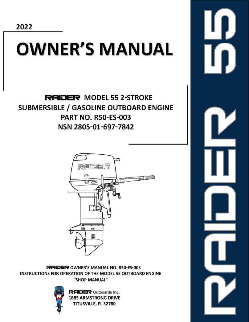 Raider Outboards 55 owner's manual