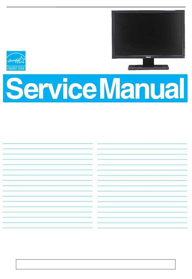 Dell E1709Wc User manual Dell E1709Wc User manual