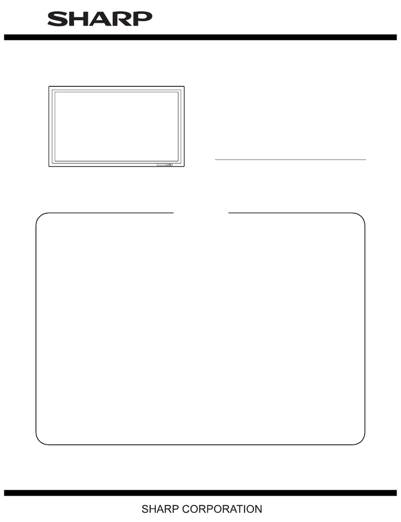Sharp PN-465U User manual Sharp PN-465U User manual