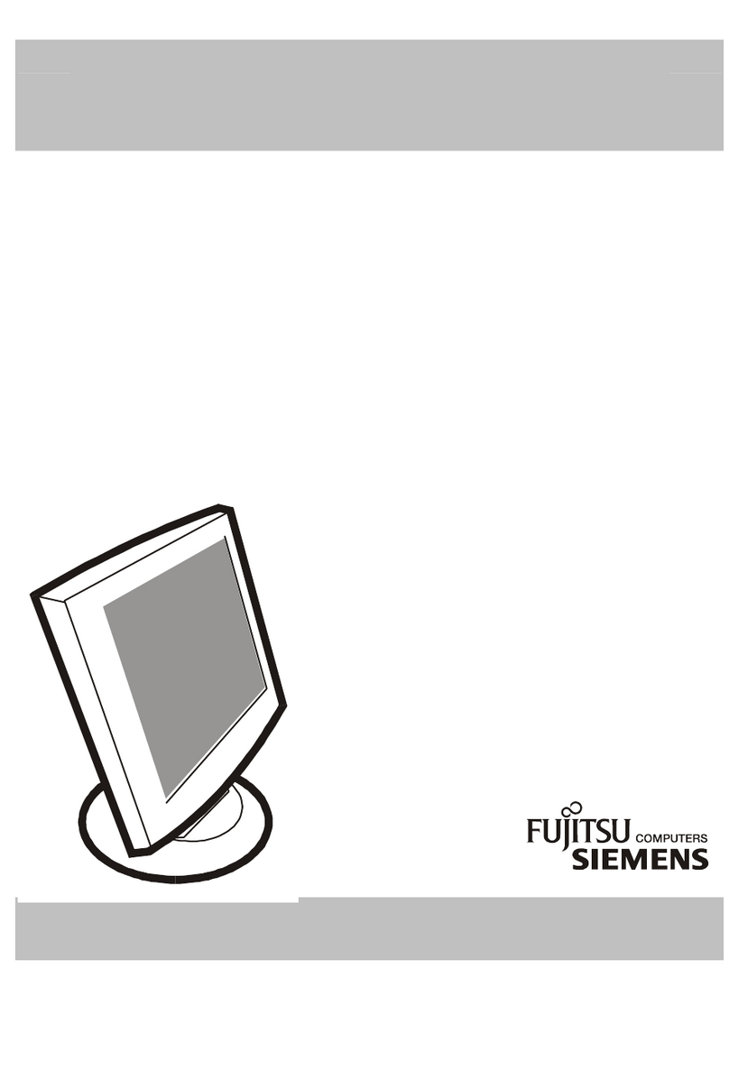 Siemens FUJITSU S383FA-V151 User manual