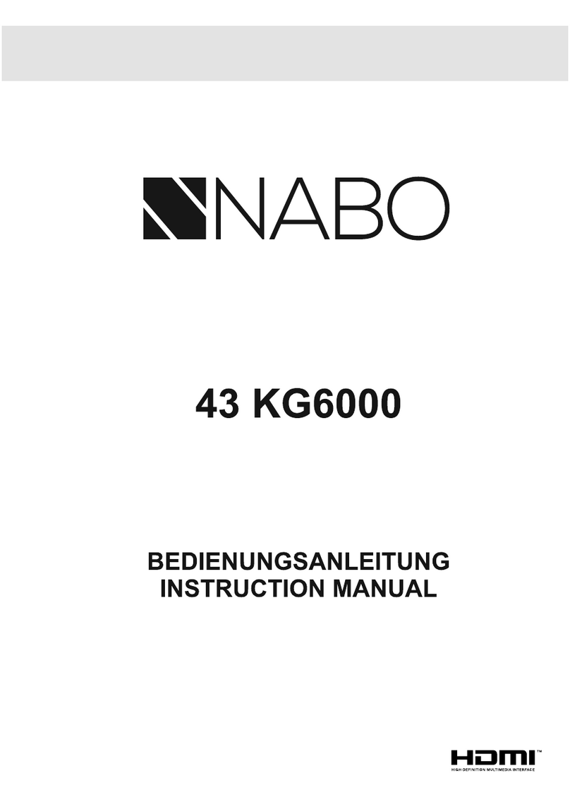 NABO 43 KG6000 User manual
